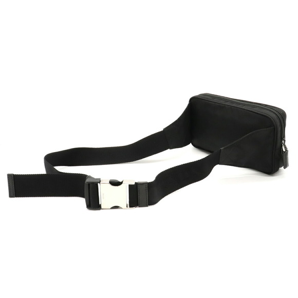 Prada Nero Bag Nylon Black Waist - Picture 1 of 6